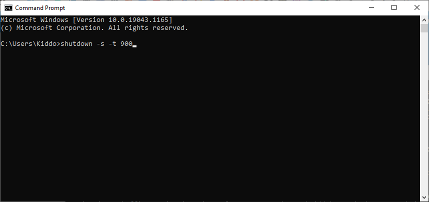 Schedule Shutdown #Method 1 with CMD Schedule Shutdown #Method 1 with CMD